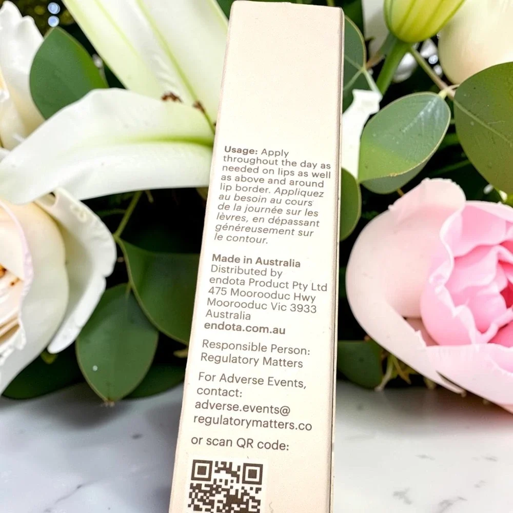 Endota new age Hyaluronic Acid PLUMP Oléoactif Lip Treatment Balm 15g Plumping